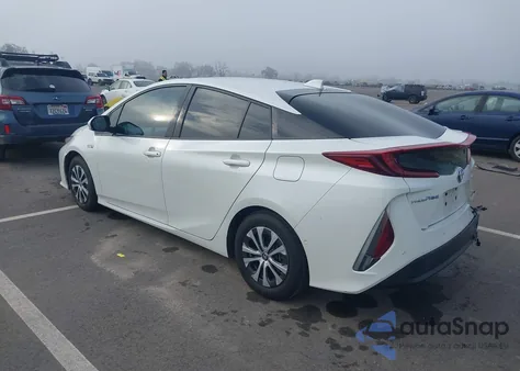 2020 Toyota Prius Prime Limited from USA, damaged, VIN JTDKARFP6L3157050